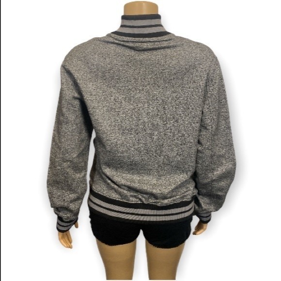 Vintage 90’s Charles and A Half Jacket Varsity Bomber Fleece unisex size S - Picture 6 of 15